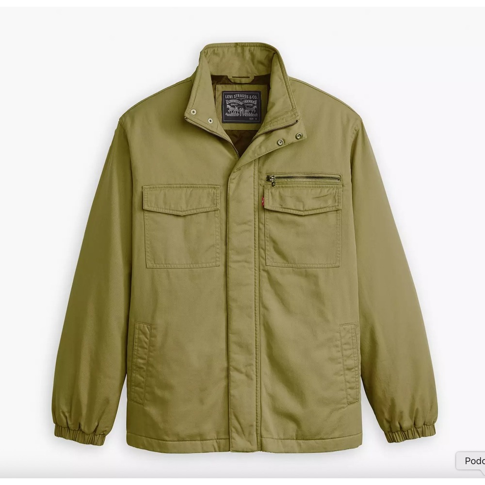 Levi’s Miramar Military Jacket Olive Green